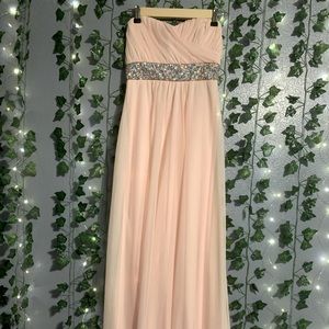 My Michelle pink, sequin formal full length dress